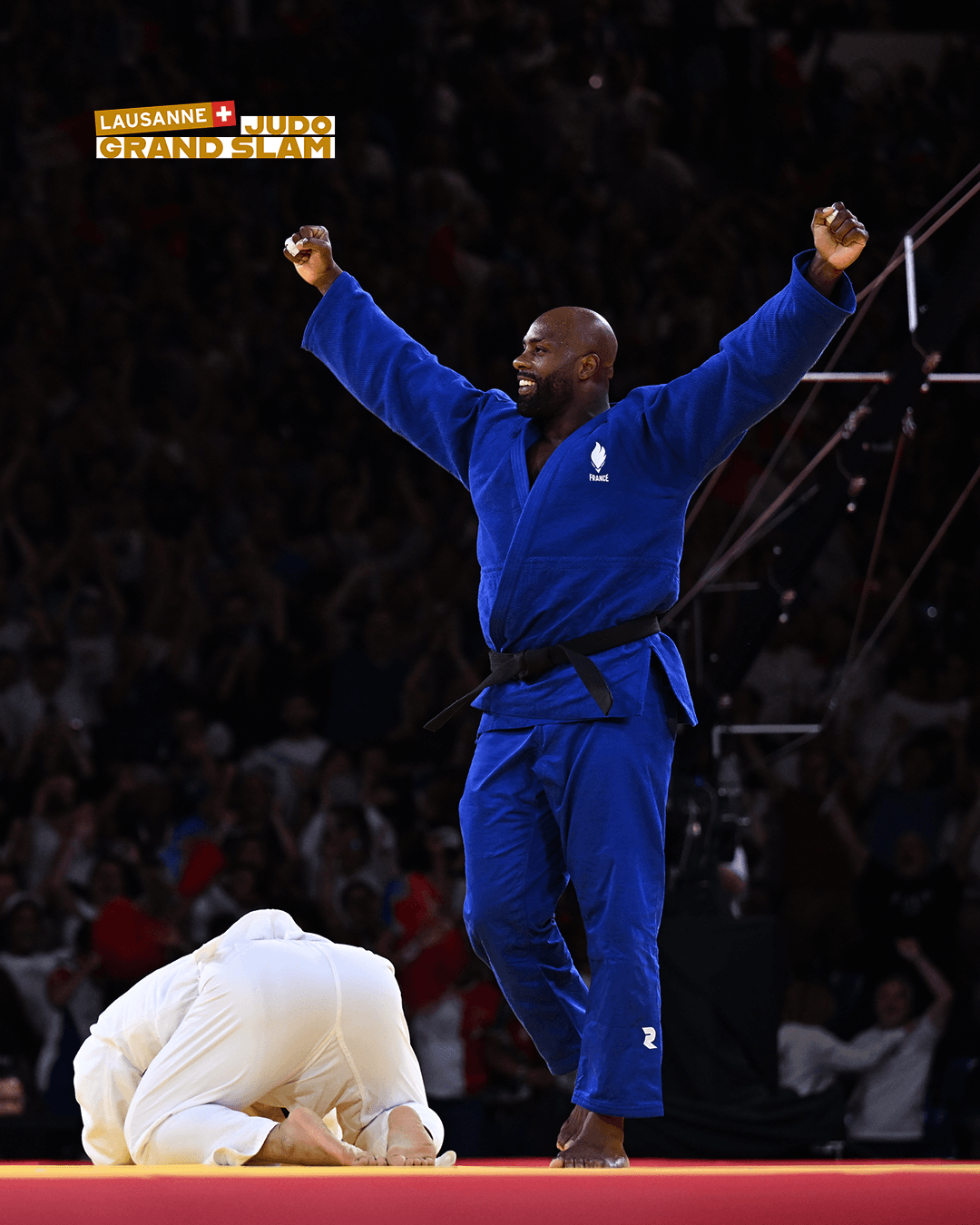 Teddy Riner, champion olympique, sera à la Vaudoise aréna de Lausanne pour le Grand Slam de Judo