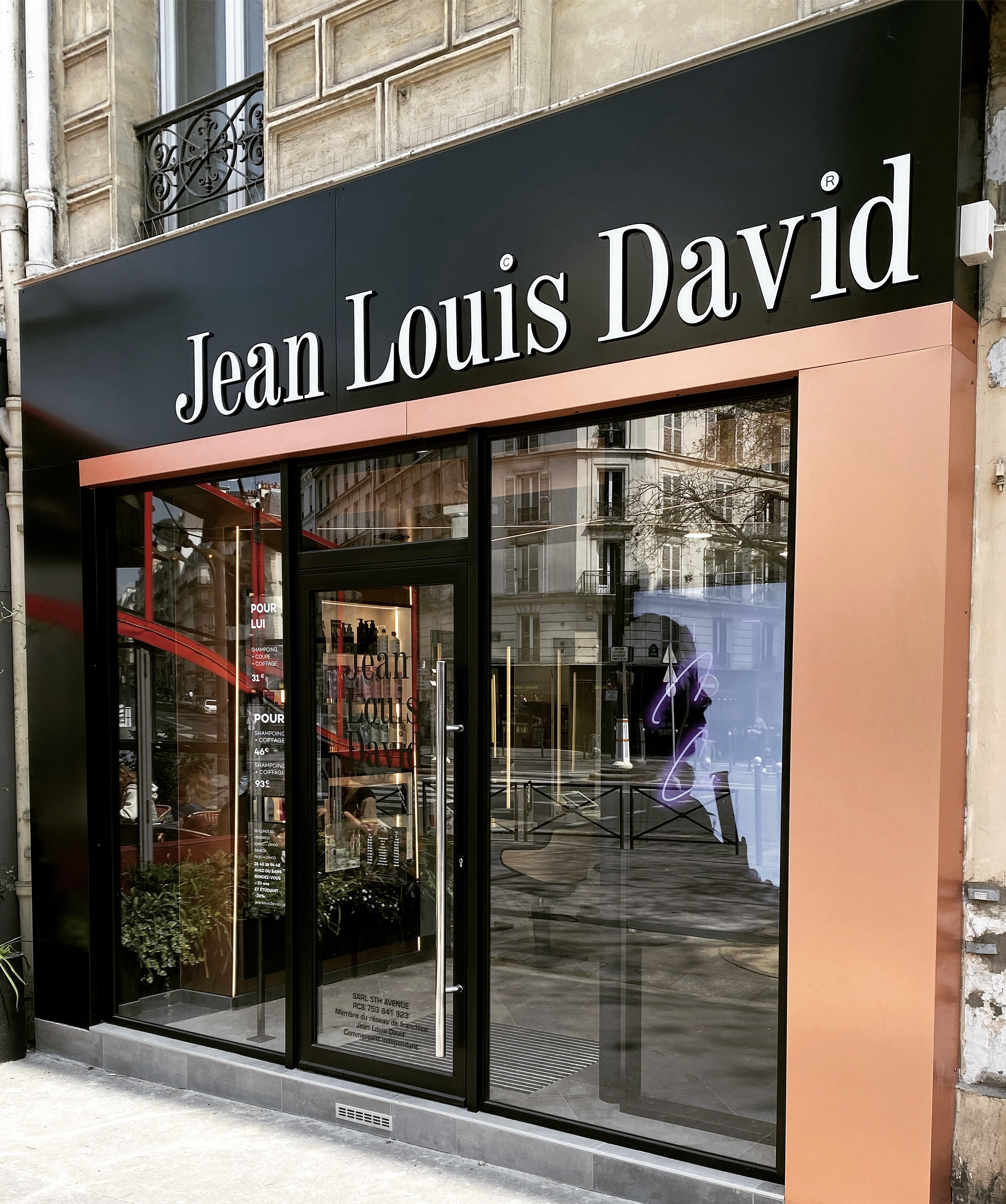 Jean Louis David PARIS 5E - AV DES GOBELINS