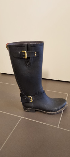 Colors of California rain boots, black