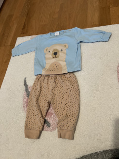 Zweiteiliger Pyjama für Jungen, Größe 74