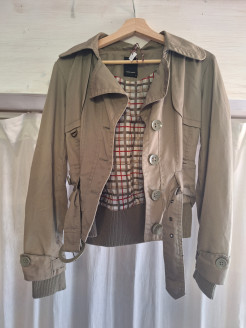 Herbstjacke khaki