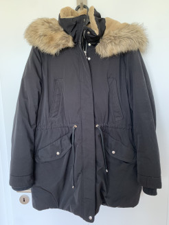 Lined winter jacket.