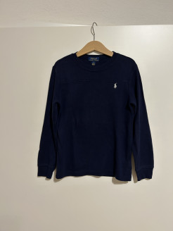 Pull Ralph Lauren bleue marine taille 7 ans