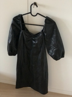 Faux leather dress size S/ Dress