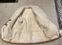 Veste en mouton retourné