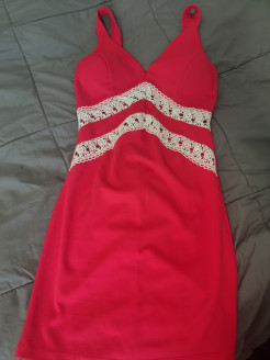 Red dress for summer