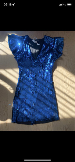 Sequin dress zara