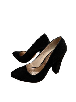 Talons hauts noir en velours