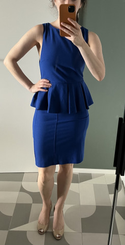 Blue formal dress