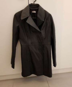 Leather coat S 40