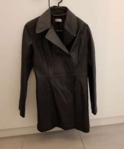 Manteau en cuir T 40