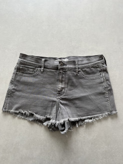 Short en jeans gris - Hollister - Taille 38 (M)