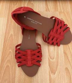 Sandales rouges 