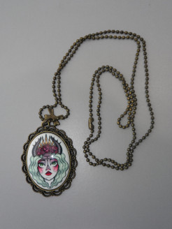 Ceramic necklace - Virginie B, 2