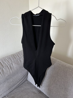 V-neck bodysuit