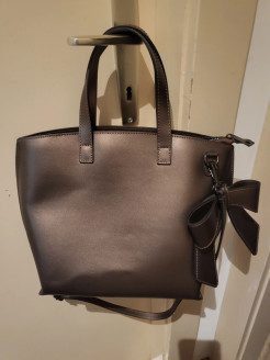 Bronze handbag
