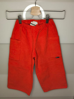 L'Asticot red corduroy trousers