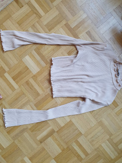 Crop top manches longues