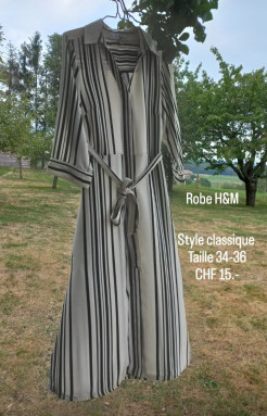 Robe mi-longue H&M