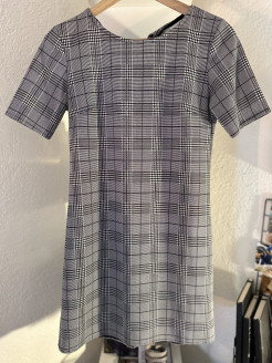 Checked dress