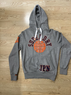 Pull gris Superdry