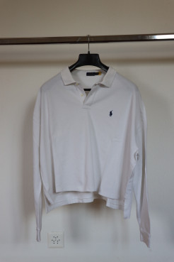 T-shirt blanc polo Ralph Lauren 