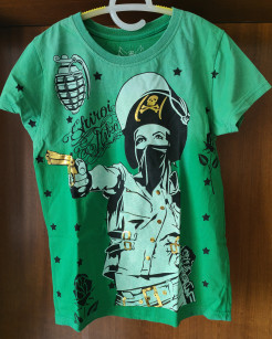 T-shirt long vert