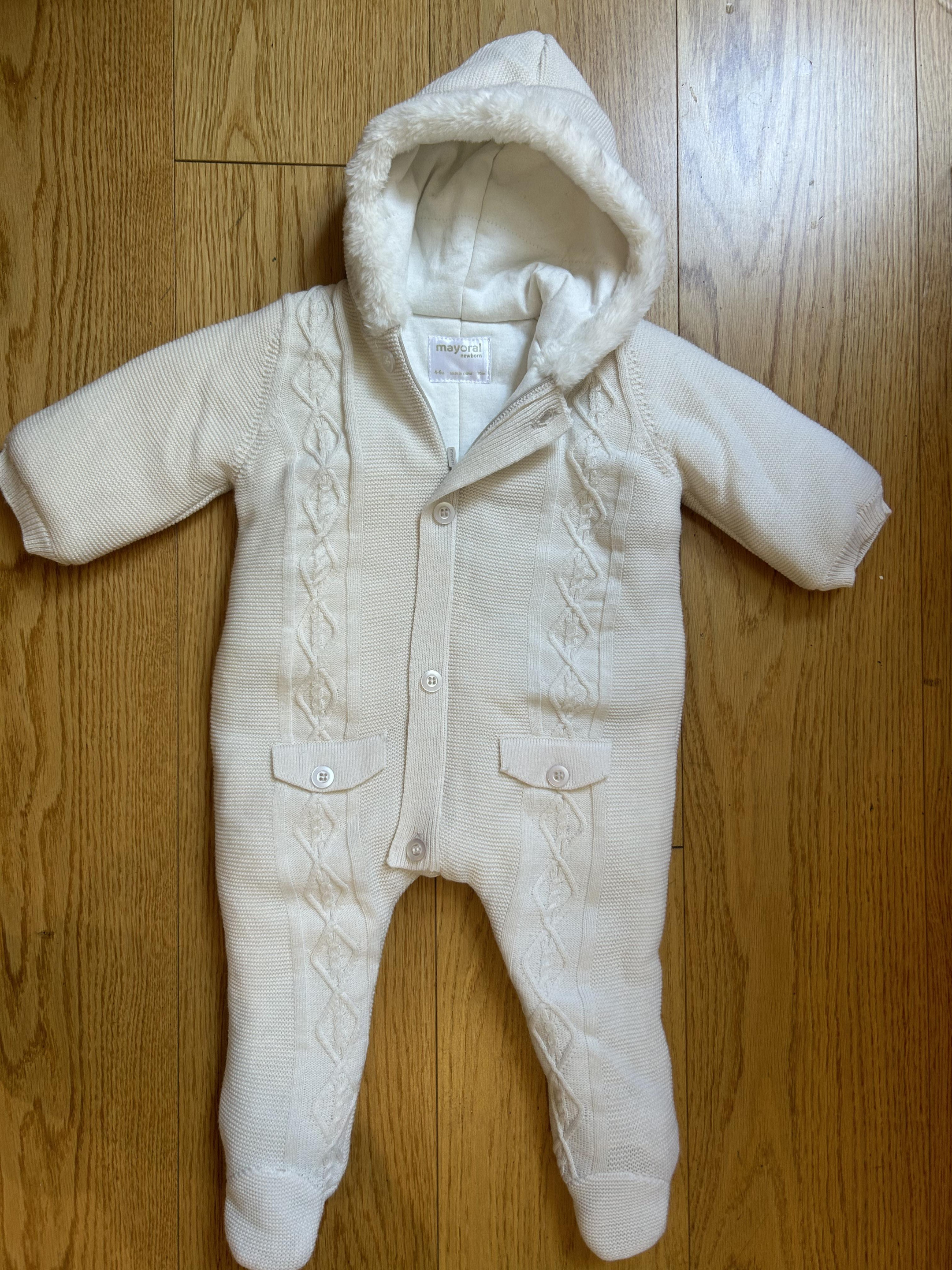 Mayoral baby hot sale snowsuit