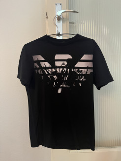 T-Shirt für Männer, schwarz - Emporio Armani