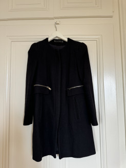 Manteau long noir