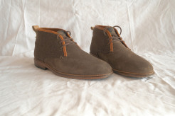 M. Moustache leather shoes - Desert boot 41 EU / 7.5 UK