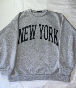 Oversized sweatshirt New York