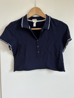 Polo Crop Top