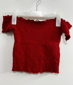 Rotes Crop Top