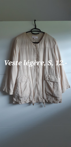 Leichte Jacke in Beige