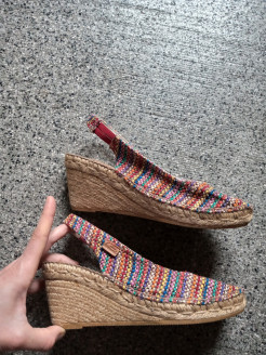 Montané Espadrilles aus Spanien - Sandalen Gr 38 - handmade
