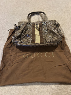 Sac à main vintage Gucci de taille moyenne - comme neuf