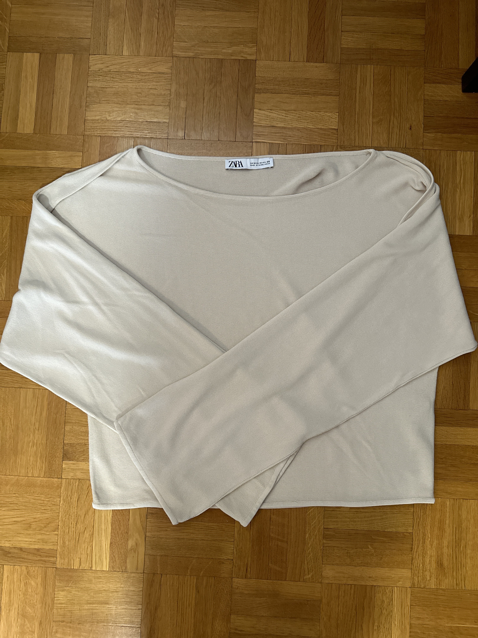 Top beige Zara