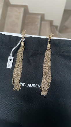 Boucles d’oreilles YSL NEUVES !!!