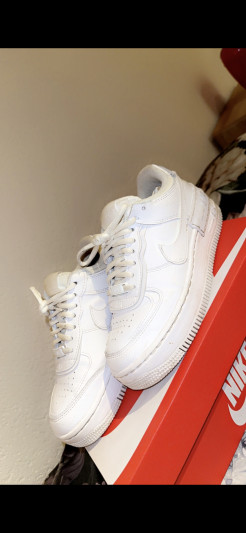 Basket Nike AF1 SHADOW blanches