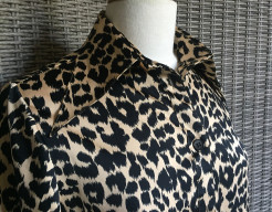 Genuine vintage leopard print blouse
