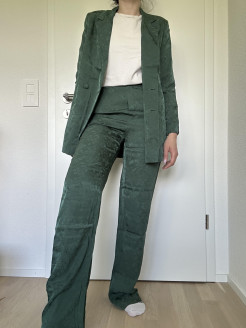 Blazer vert Mango