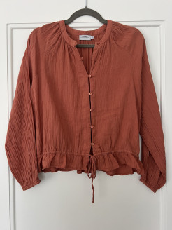 Renatta red blouse