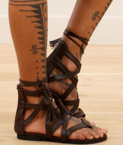 Spartan lace-up shoes