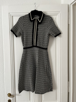 Sandro knit collared dress