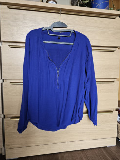 Naf Naf blue blouse size 36