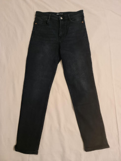 Thermo-Skinny-Jeans Zara schwarz 38