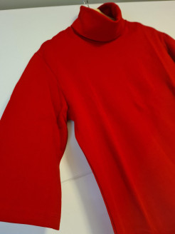 Rotes Kleid Zara Winter Neu