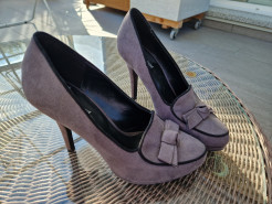 Pumps grau 37