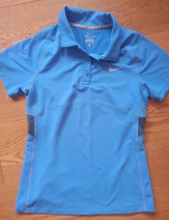 Nike T-Shirt Frauen - Sport - Gr. S - Blau